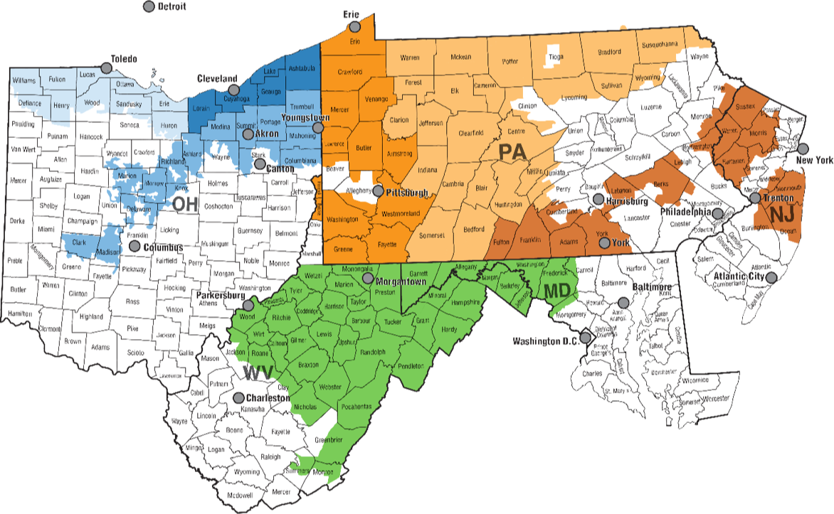 contact map